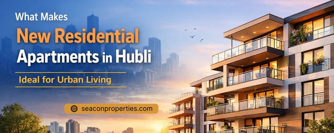 What Makes New Residential Apartments in Hubli Ideal for Urban Living